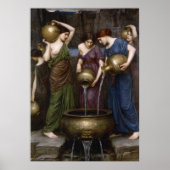 Danaides John William Waterhouse Poster (Voorkant)