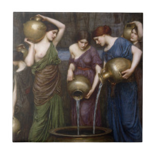 Danaides John William Waterhouse Tegeltje