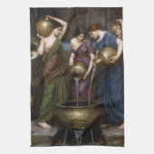 Danaides John William Waterhouse Theedoek (Verticaal)