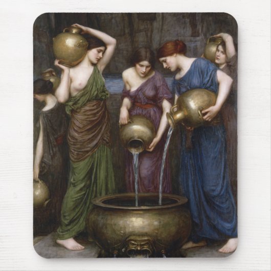 Danaides Waterhouse Art Muismat (Voorkant)