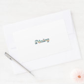 Danang Rechthoekige Sticker (Envelop)