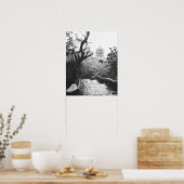 Danang Vietnam, Tempel uitzicht Marble Mountain Poster (Keuken)