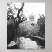 Danang Vietnam, Temple Uitzicht Marble Mountain Poster (Voorkant)