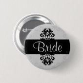 Danask bruid ronde button 5,7 cm (Voorkant /achterkant)