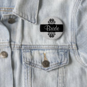 Danask bruid ronde button 5,7 cm (In situ)