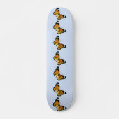 Danaus chrysippus - The Plain Tiger, African Queen Persoonlijk Skateboard (Voorkant)
