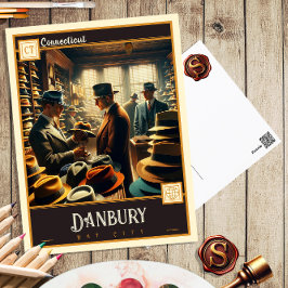 Danbury, Connecticut | BRIEFKAART