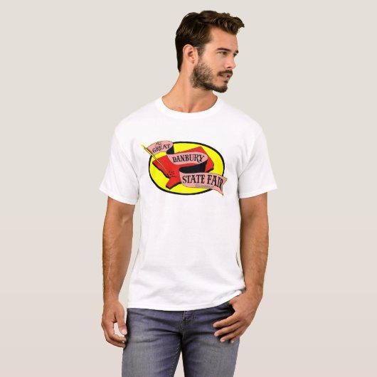 Danbury Fair / Racearena 2-zijdig T-shirt, RETRO K T-shirt (Voorkant volledig)