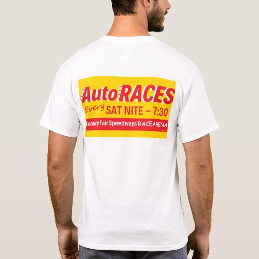 Danbury Fair Racearena Coupe Gemodificeerd 2-zijdi T-shirt (Achterkant)