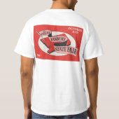 Danbury Fair Racearena Logo en fair Two-Sided T-sh T-shirt (Achterkant)
