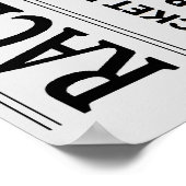 Danbury Fair Racearena Ticket Sign Reproduction 5 Poster (Hoek)