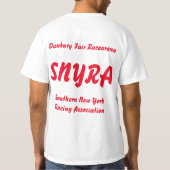 Danbury Fair/SNYRA Racearena Two-Sided T-shirt! T-shirt (Achterkant)
