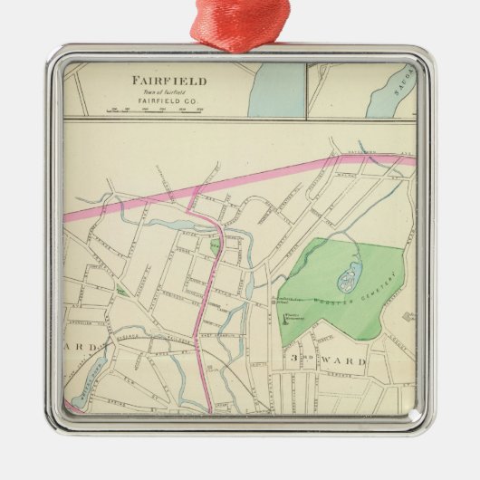 Danbury Metalen Ornament (Voorkant)