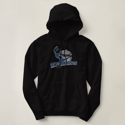 Danbury Trashers Ice Hockey  Essential T Sh Hoodie (Design voorkant)