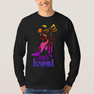 danca kizomba multicolor t-shirt