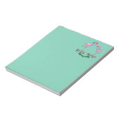 Danccing Flamingos Notitieblok (Linkerzijde)