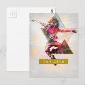 Dance4Life Briefkaart (Voorkant / Achterkant)