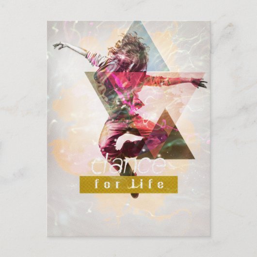 Dance4Life Briefkaart (Voorkant)
