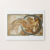 Dance (1898), Alphonse Mucha Fine Art Nouveau Legpuzzel (Horizontaal)