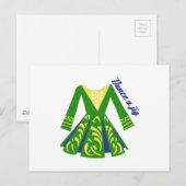 Dance a Jig Briefkaart (Voorkant / Achterkant)