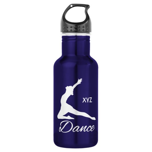 DANCE aangepast monogram Waterfles (Voorkant)