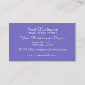 DANCE aangepaste kleur visitekaartjes (Achterkant)