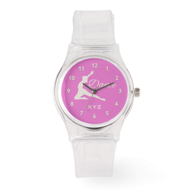 DANCE aangepaste monogram-horloges Horloge (Voorkant)