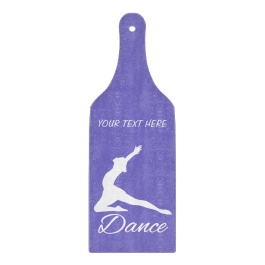 DANCE aangepaste tekst en kleurensnijbord Snijplank (Voorkant)