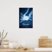 Dance abstract poster (Keuken)
