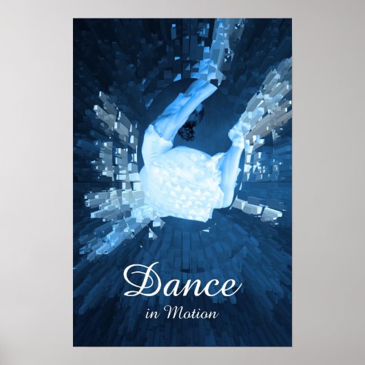 Dance abstract poster (Voorkant)