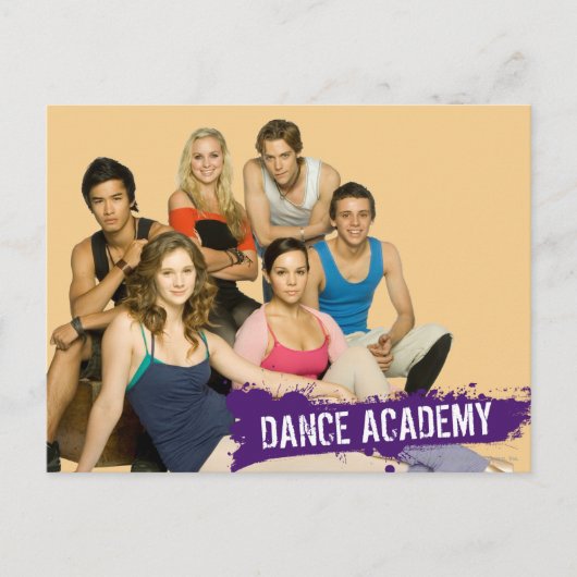 Dance Academy Cast Briefkaart (Voorkant)