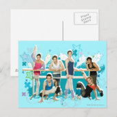 Dance Academy Cast Graphic Briefkaart (Voorkant / Achterkant)