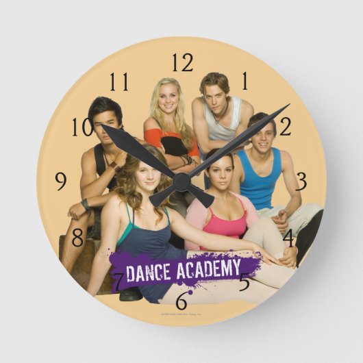 Dance Academy Cast Ronde Klok (Voorkant)