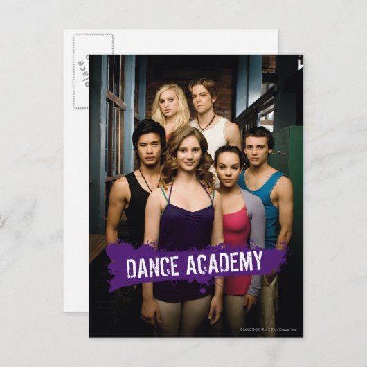Dance Academy Class Briefkaart (Voorkant / Achterkant)