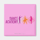Dance Academy Color Dancers Logo Magneet (Voorkant)