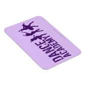 Dance Academy Dancer Silhouetten Logo Magneet (Rechterzijde)
