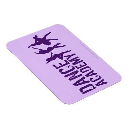 Dance Academy Dancer Silhouetten Logo Magneet (Rechterzijde)