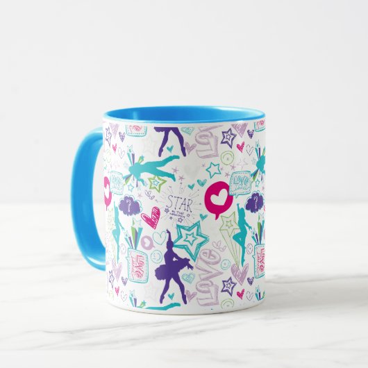 Dance Academy Pattern Mok (Voorkant links)