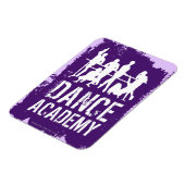 Dance Academy Silhouetten Logo Magneet (Linkerzijde)