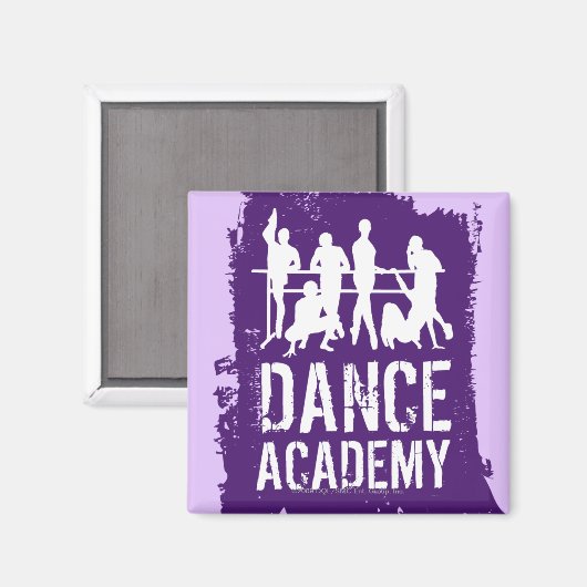 Dance Academy Silhouetten Logo Magneet (Voorkant / Achterkant)