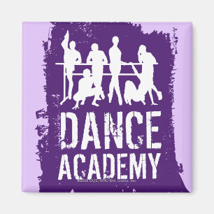 Dance Academy Silhouetten Logo Magneet