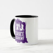 Dance Academy Silhouettes Logo Mok (Voorkant links)