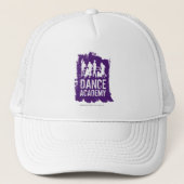 Dance Academy Silhouettes Logo Trucker Pet (Voorkant)