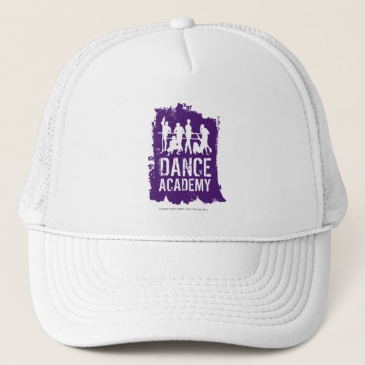 Dance Academy Silhouettes Logo Trucker Pet (Voorkant)