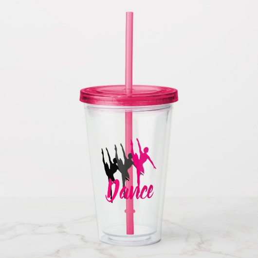 Dance Acryl Drinkbeker (Voorkant)