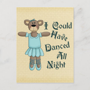 Dance all Night Briefkaart