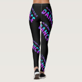 Dance alles wat ze wil doen op elke kleur Leggings (Achterkant)