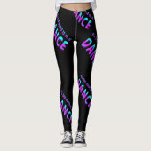 Dance alles wat ze wil doen op elke kleur Leggings (Voorkant)
