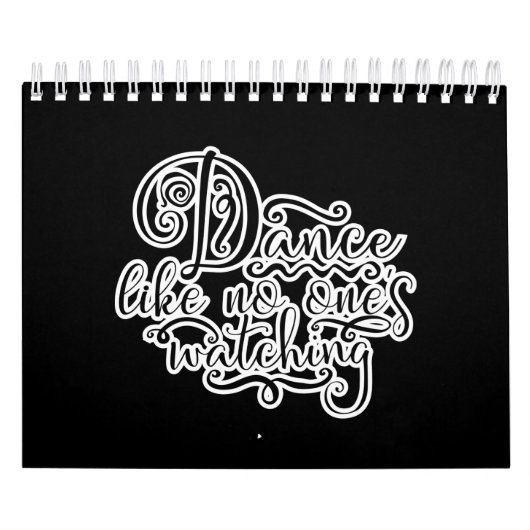 Dance als geen mensen die op zoek zijn naar beste kalender (Hoes)