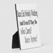 Dance als niemand kijkt fotoplaat (Zijkant)